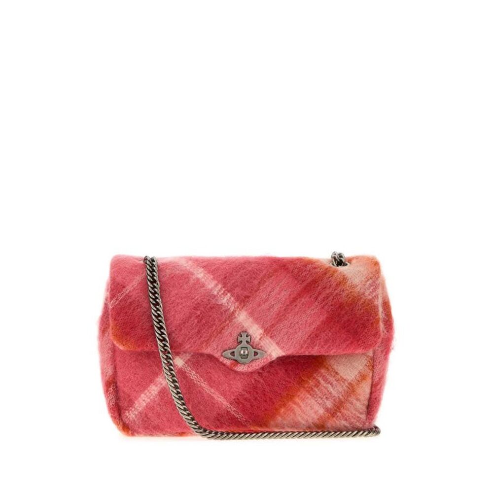 Vivienne Westwood Women Embroidered Fabric Anita Shoulder Bag